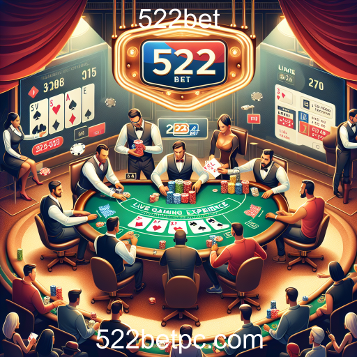 Descubra a Experiência dos Jogos 'Ao Vivo' no 522bet